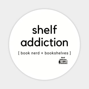 Book Nerd + Bookshelves Magnet